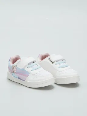 Baskets en toile ''Reine des neiges' de 'Disney' - blanc