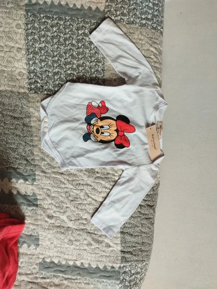 Body Minnie - Disney - 12 mois  | Beebs