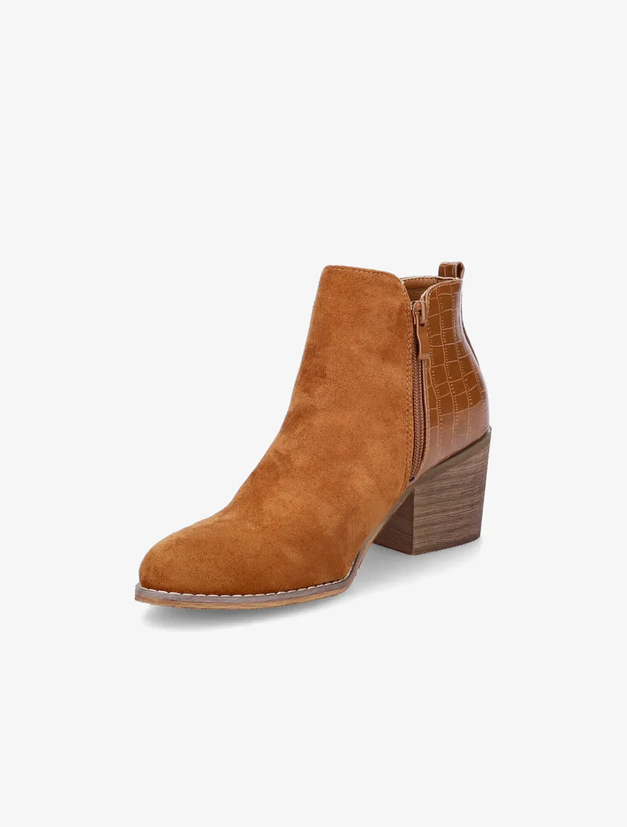 Bottines bi-matière