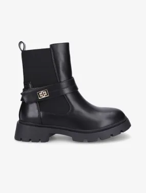 Bottines élastiquées à scratch