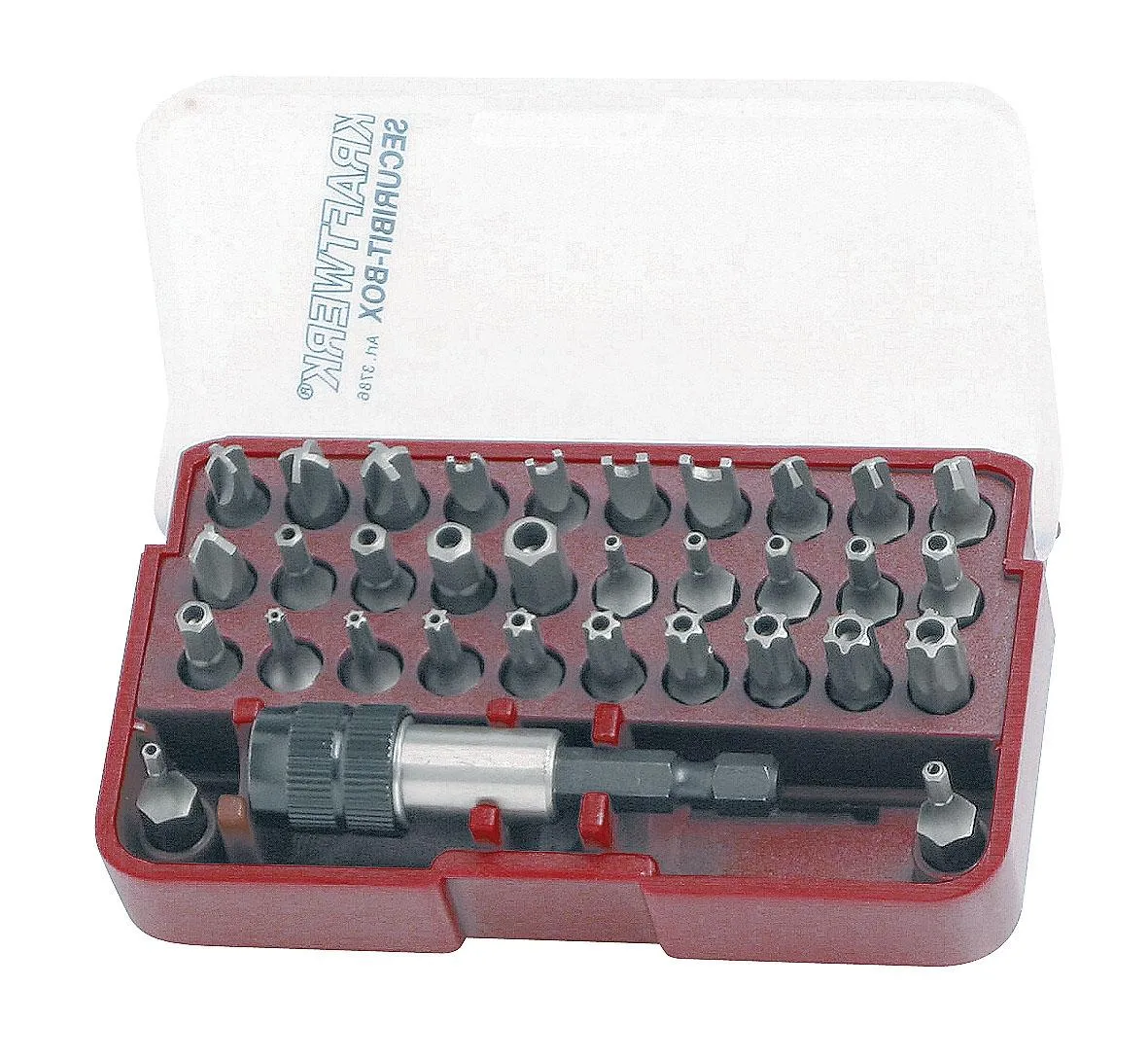 Boîte de 33 embouts spéciaux 1/4" KRAFTWERK 3786