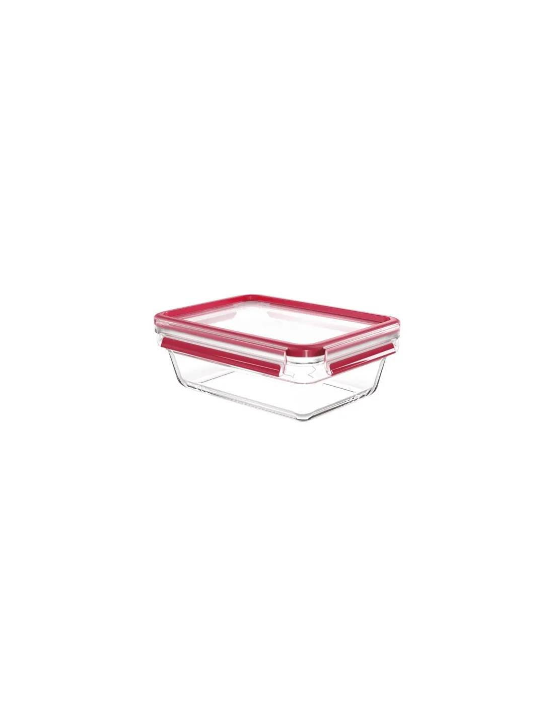 boîte de conservation rectangulaire 1,3 l - masterseal glass - tefal