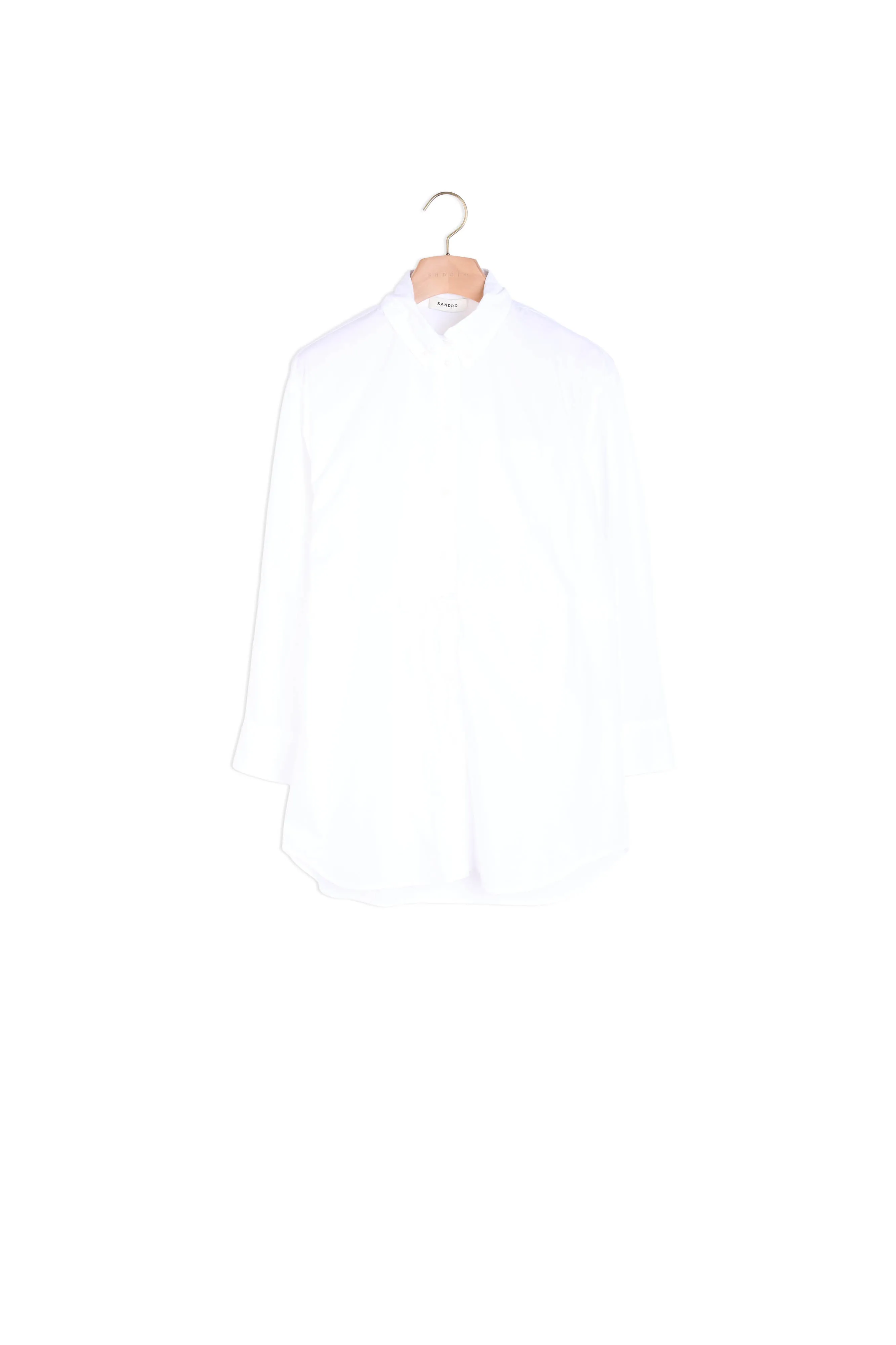 Chemise longue à liens