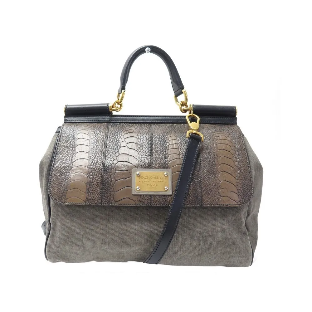 DOLCE & GABBANA SACS A MAIN sicily porté bandoulière
