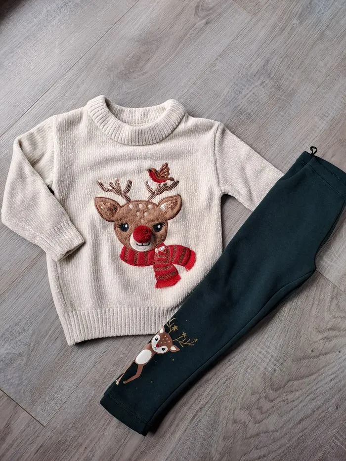 Ensemble fille Noel - C&A - 4 ans  | Beebs
