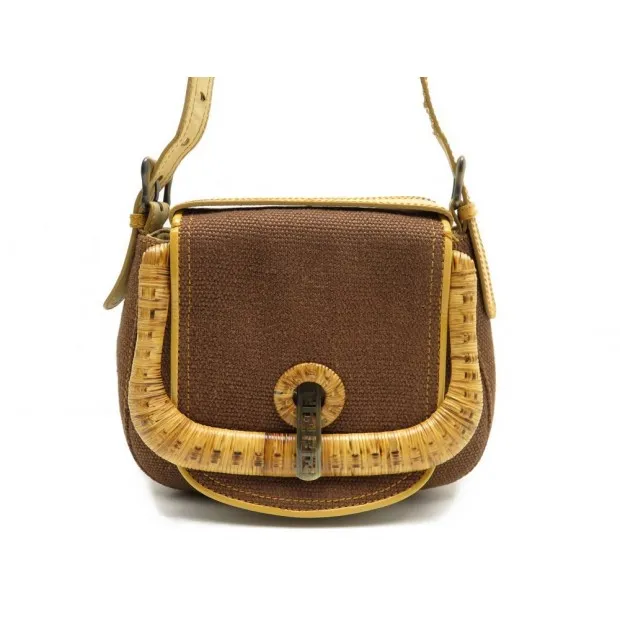 FENDI SACS A MAIN d-bag small - 8BR544 porté épaule