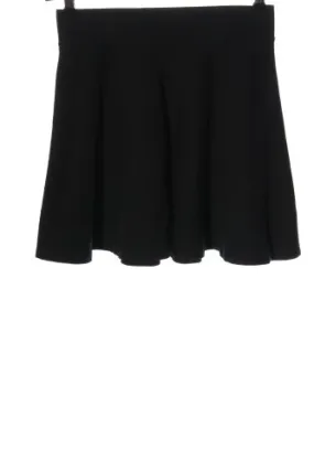 H&M Jupe évasée noir style décontracté