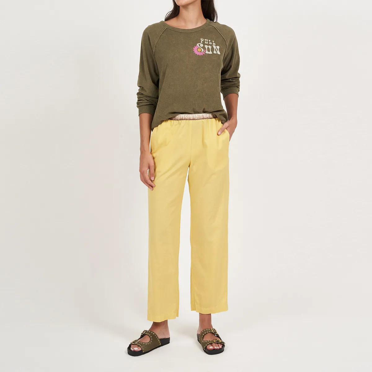 Hartford Pantalon fluide en coton Prunellor - ÉTÉ 2024