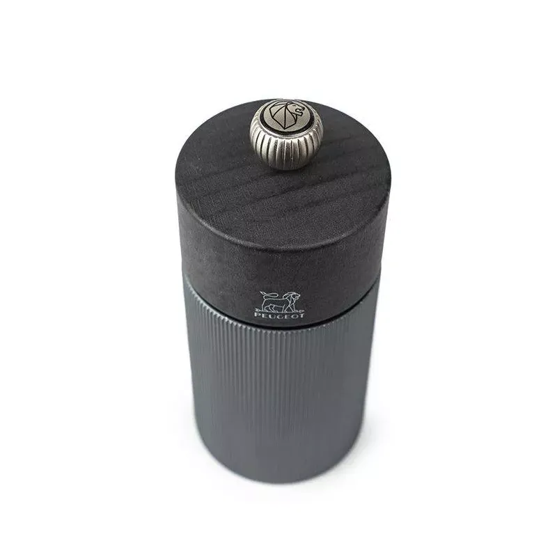 LINE CARBONE Moulin à Poivre 12 cm Bois Aluminium PEUGEOT