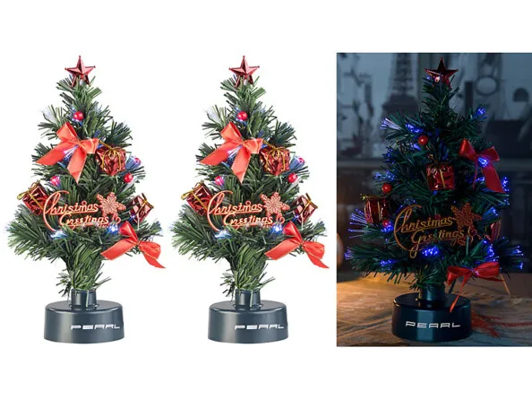 Mini Sapin de Noël artificiel avec Guirlande USB Infactory | Accessoires USB 