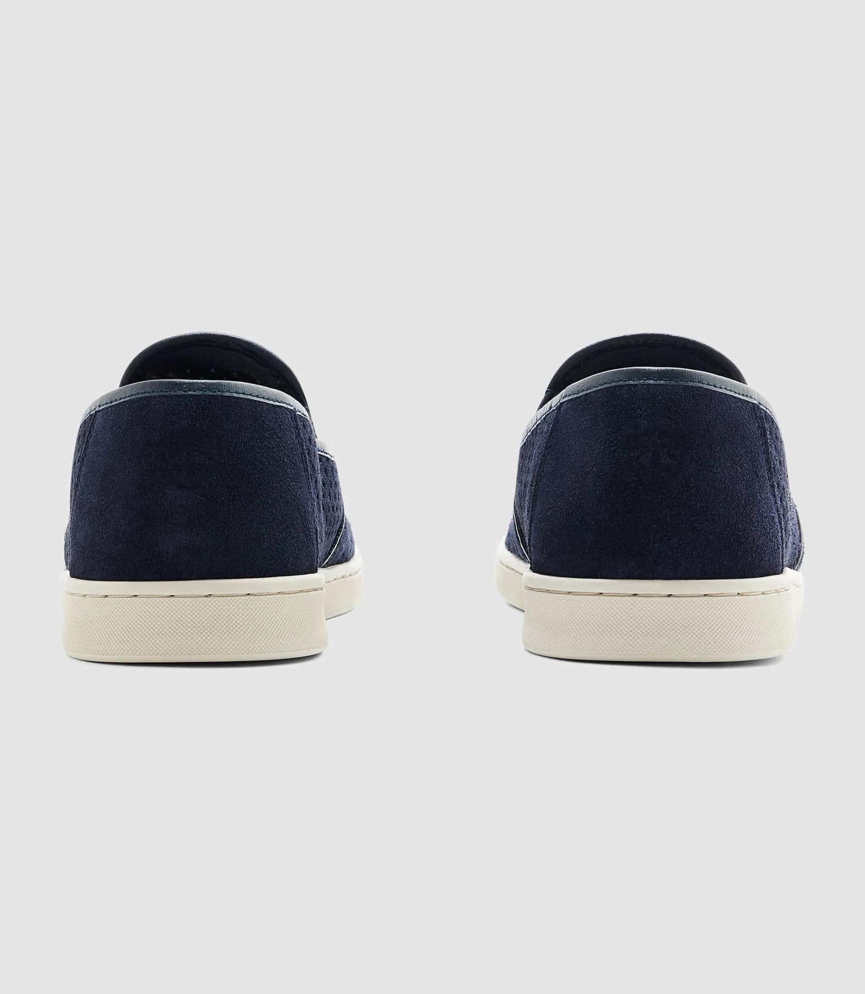 Mocassin fantaisie marine 
