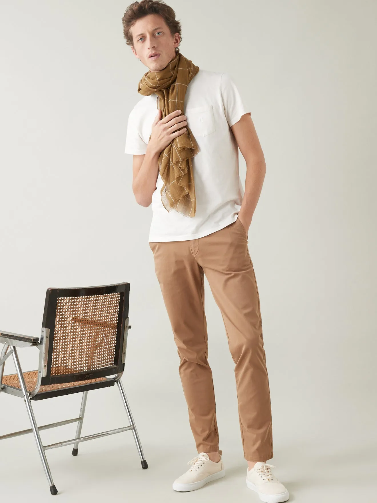 Pantalon chino homme