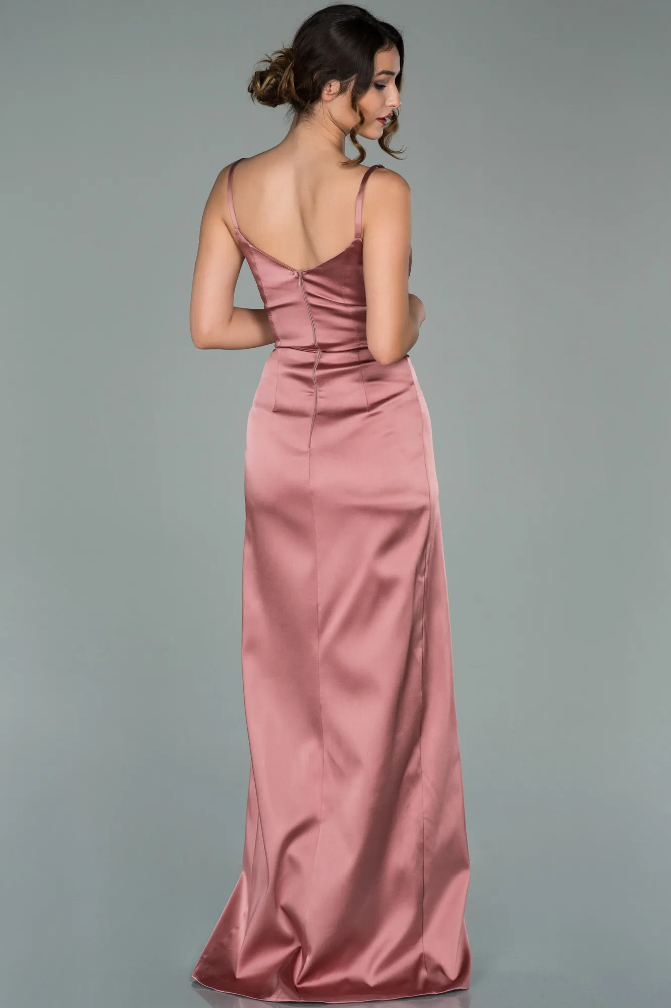 Robe De Fiançaille Longue Prune ABU564