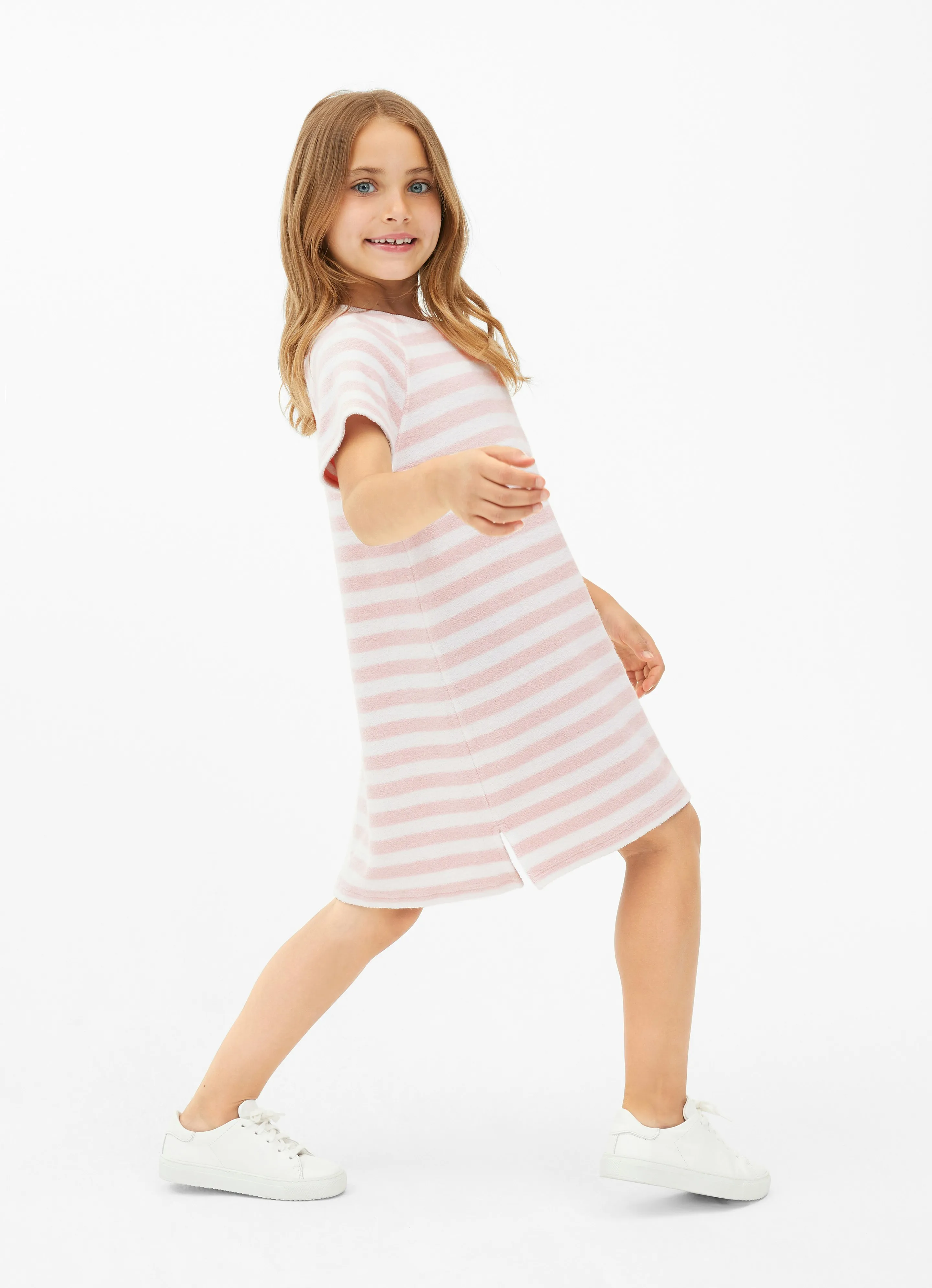 Robe en tissu éponge