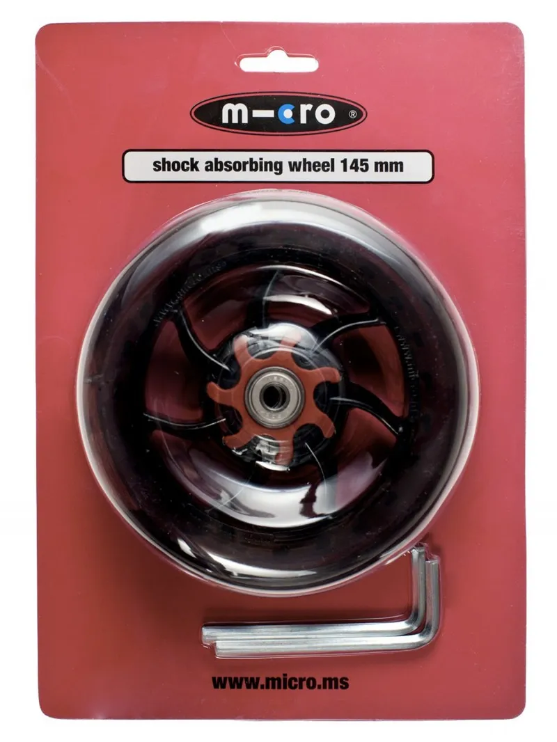 Roue pour Trottinette adulte Micro Speed+ Noir & Alu