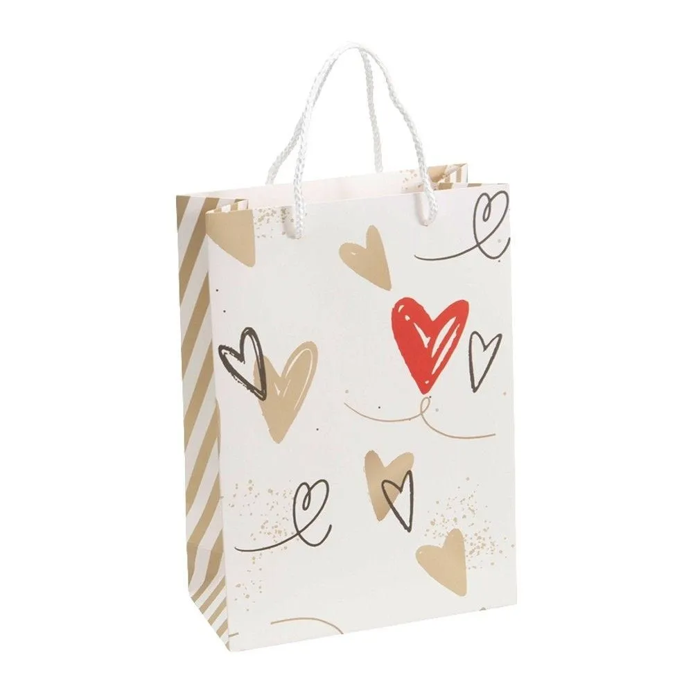 Sac rectangulaire carton inconditionnelle 19x9x27cm