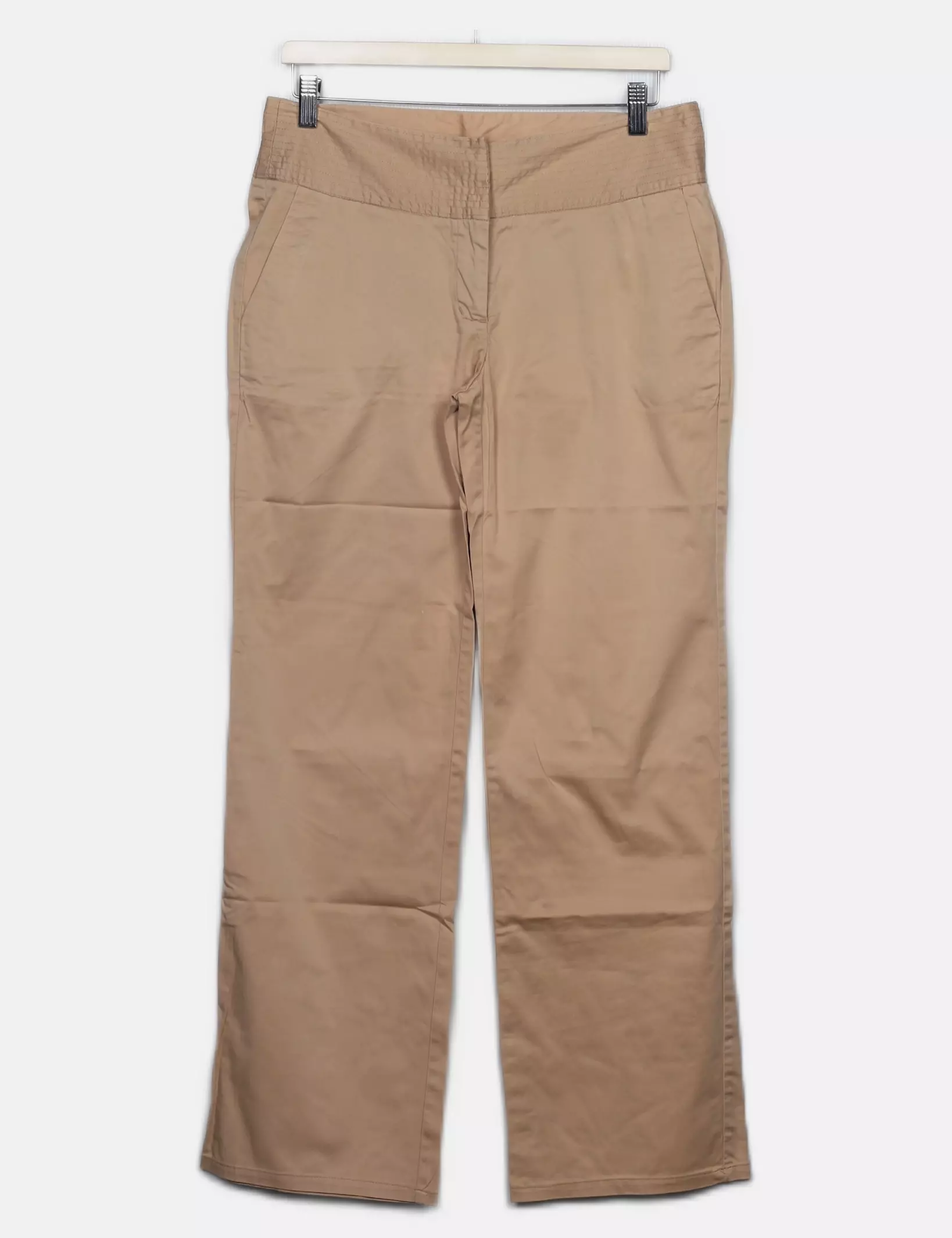Sacoor Brothers Pantalon en toile droit