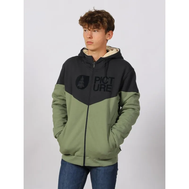 Sweatshirt effet vieillit bleu homme - Lacoste | wimod
