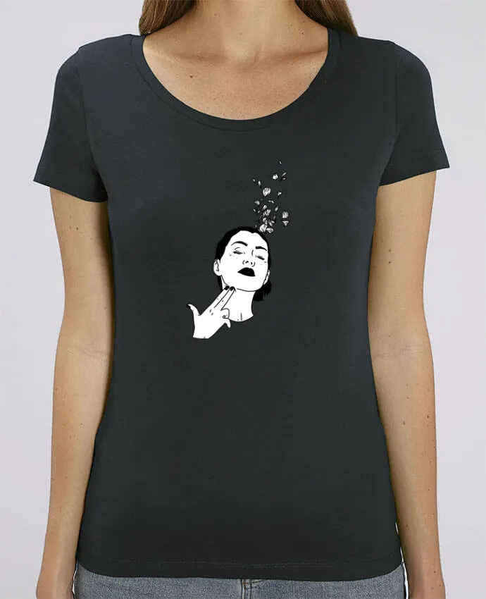 T-shirt Femme Flower suicide par tattooanshort