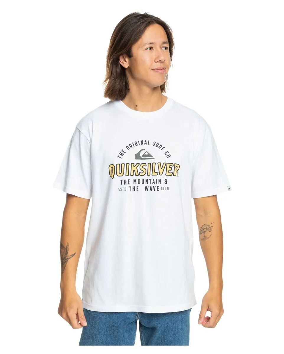 T-shirt Homme FLOATING AROUND SS Blanc