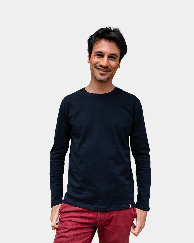 T-shirt homme à manche longue personnalisable