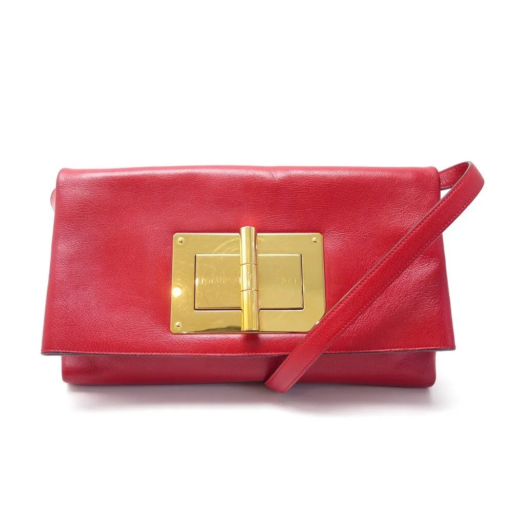 TOM FORD SACS A MAIN natalia flame red porté bandoulière