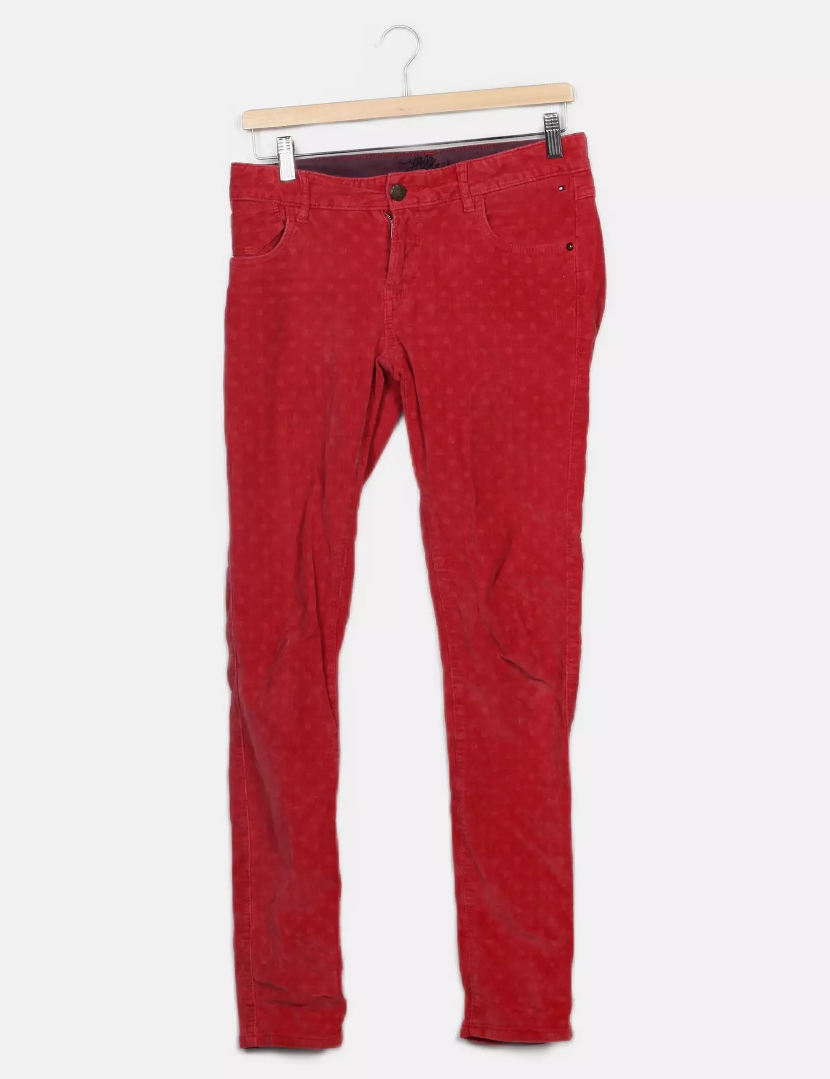 Tommy Hilfiger Pantalon en toile droit Velours côtelé