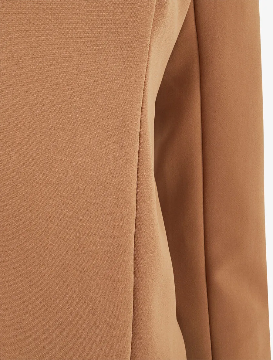 Veste courte ouverte - Camel