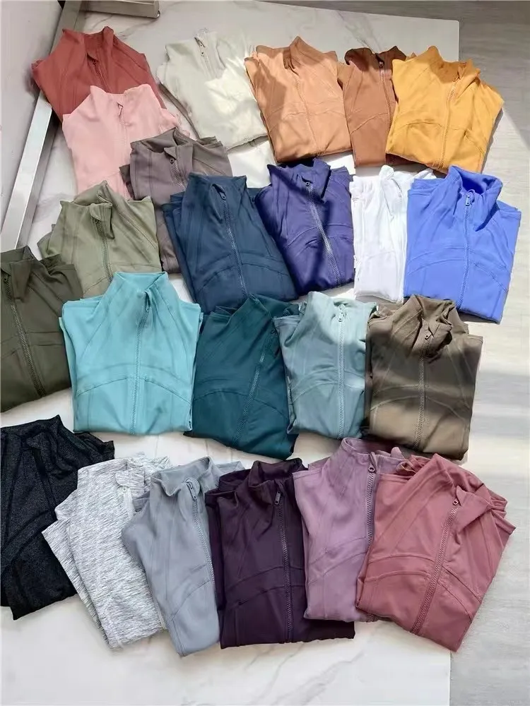 Veste De Veste De Veste Veste Athlétique De Sport Stand De Sport Veste Veste Femme Coulant Manteau Sport Fille Gym Fitness Tops 